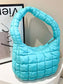 Quilted Ruched Shoulder Bag nicholesgifts