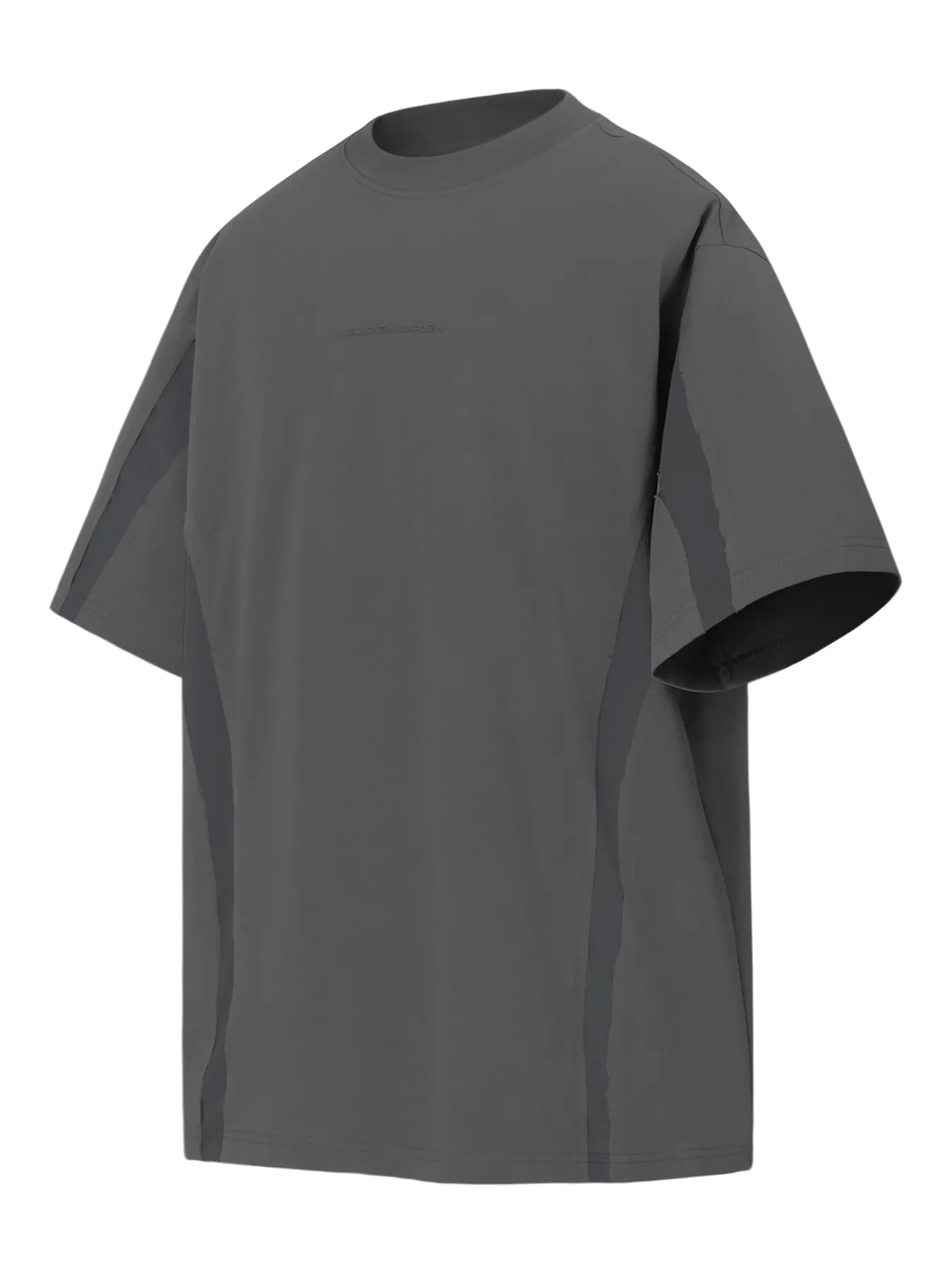 Men's Contrast Round Neck Short Sleeve T-Shirt Trendsi