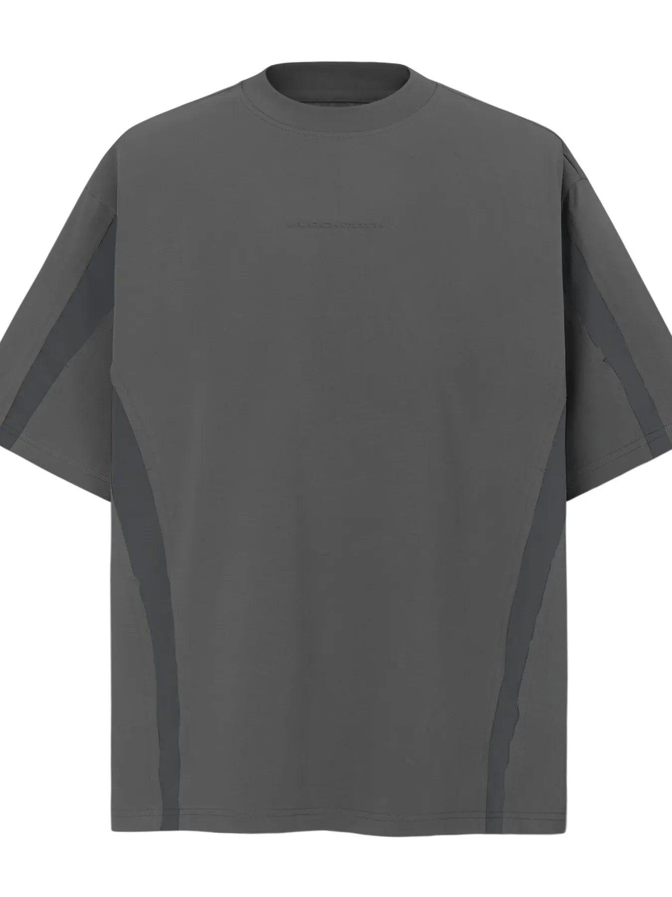 Men's Contrast Round Neck Short Sleeve T-Shirt Trendsi