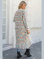 Women Open Front Fringe Hem Cardigan Sweater nicholesgifts