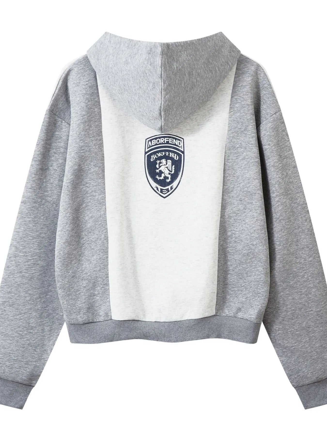 Men's Color Block Letter Graphic Zip-Up Hoodie NicholesGifts