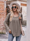 Square Neck Long Sleeve T-Shirt nicholesgifts