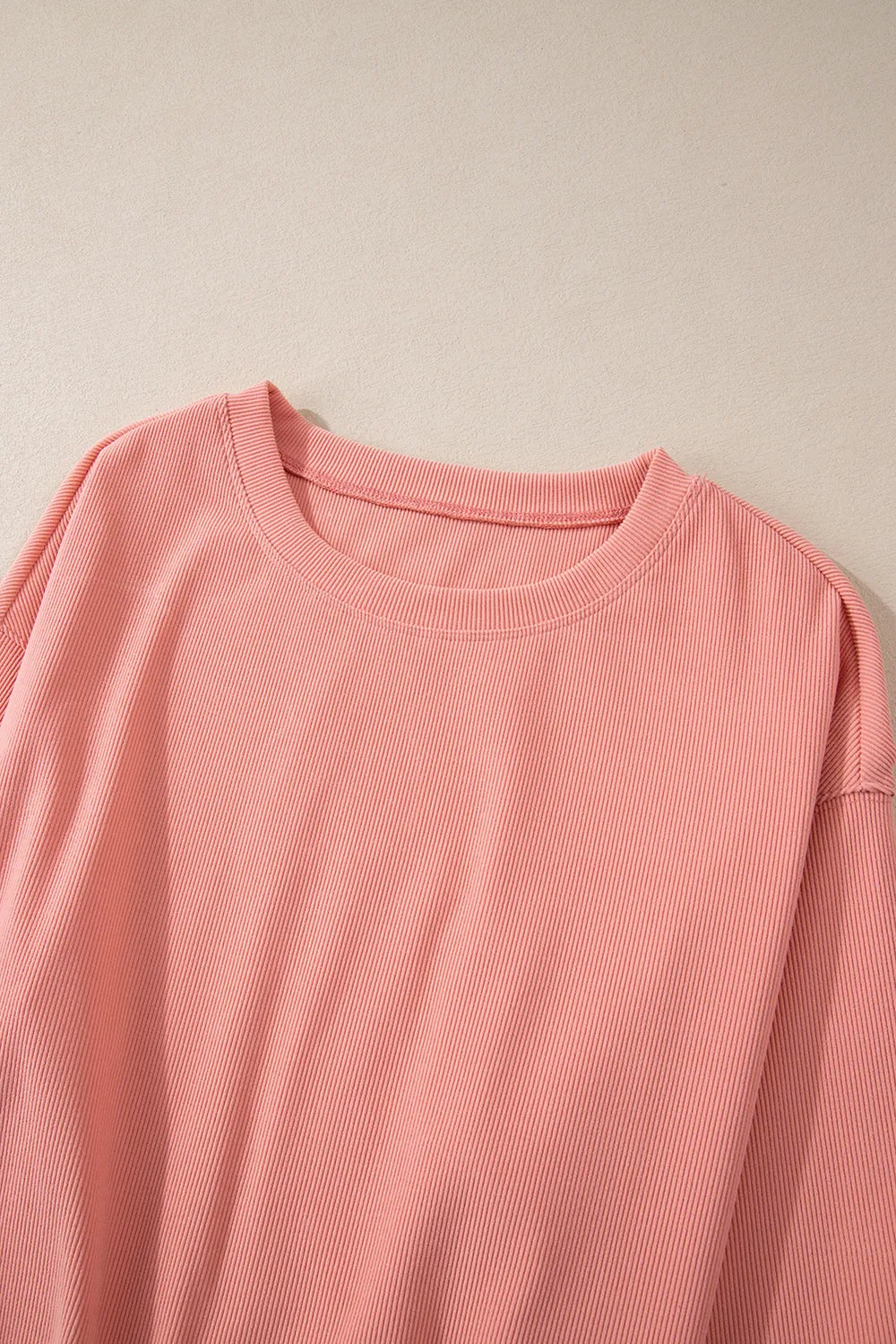 Round Neck Long Sleeve Top and Pants Set NicholesGifts
