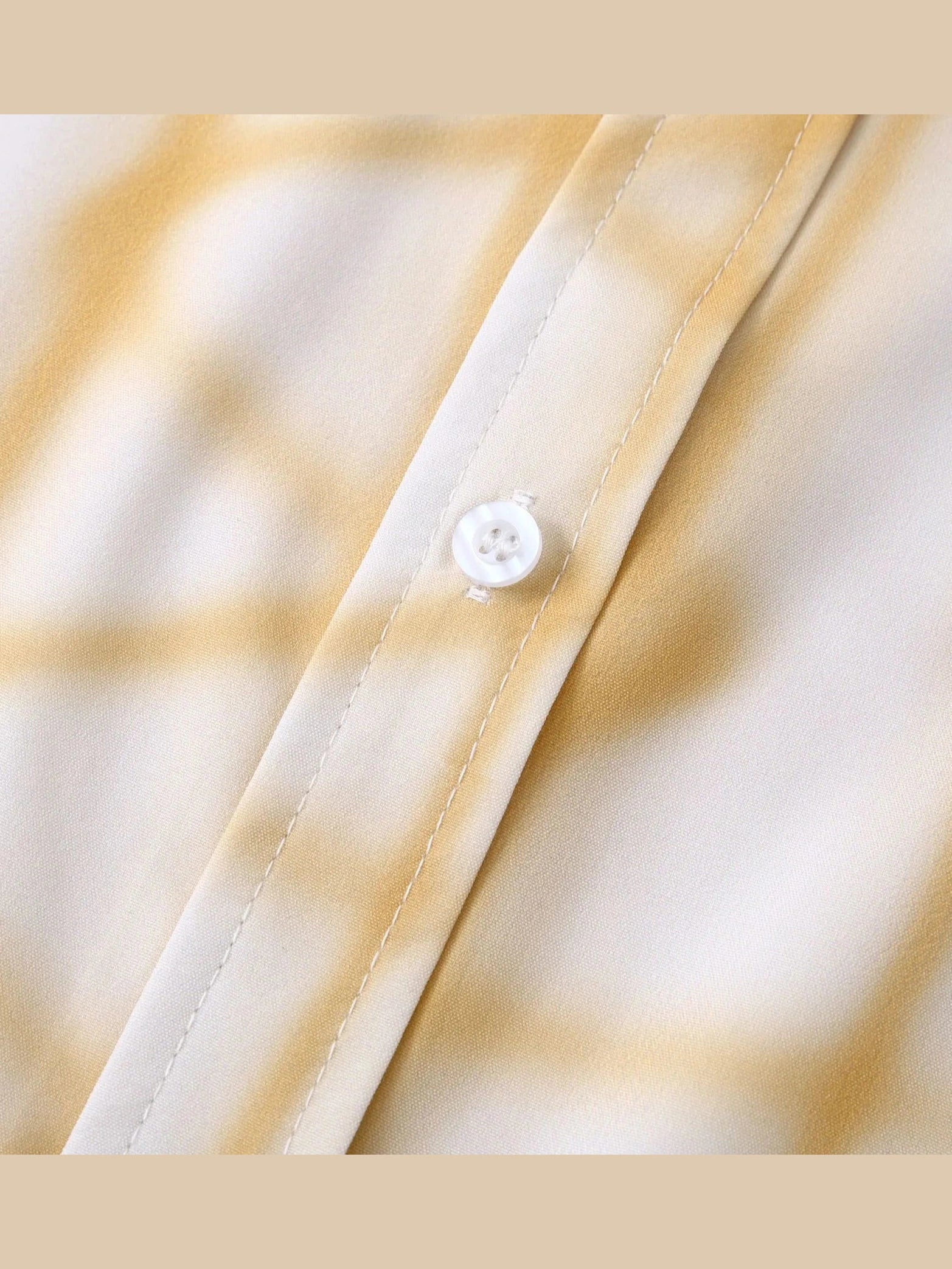 Men's Plus Size Abstract Lines Print Short Sleeve Summer Casual Shirt Trendsi