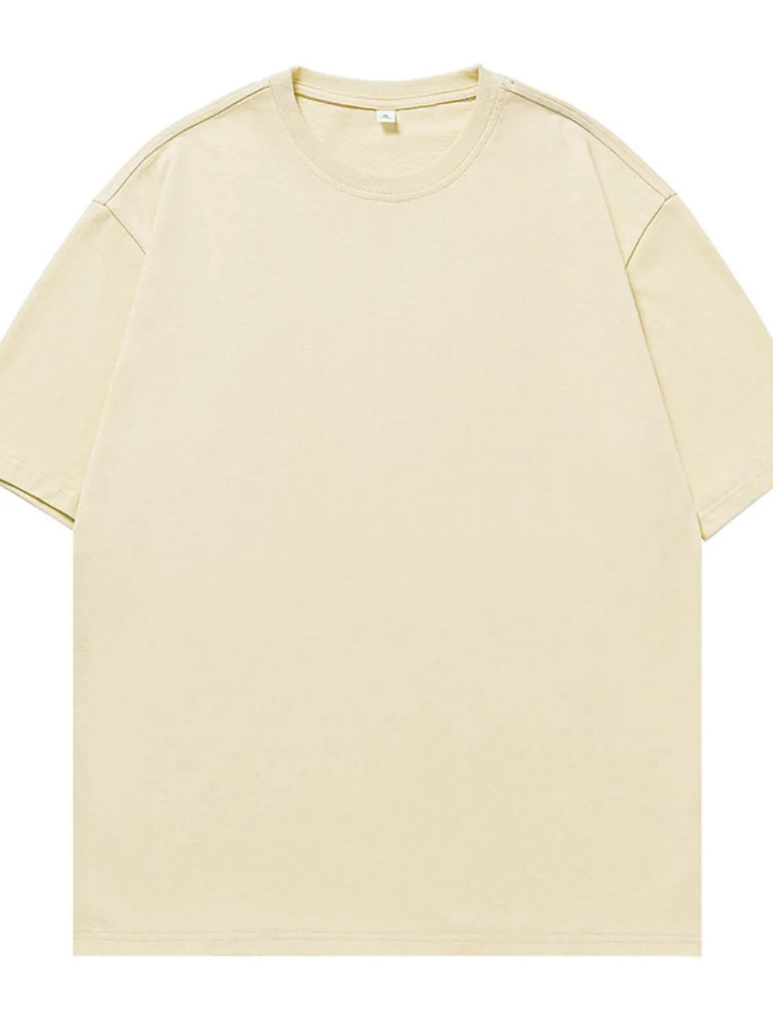 Men's Plus Size Round Neck Half Sleeve T-Shirt Trendsi