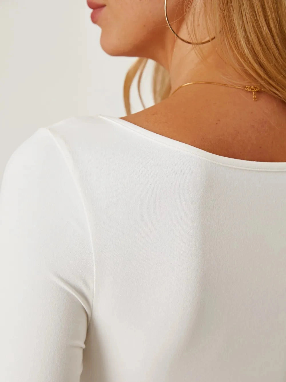 Ruched Long Sleeve T-Shirt nicholesgifts