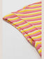 Striped Round Neck Short Sleeve Top and Pants Set nicholesgifts