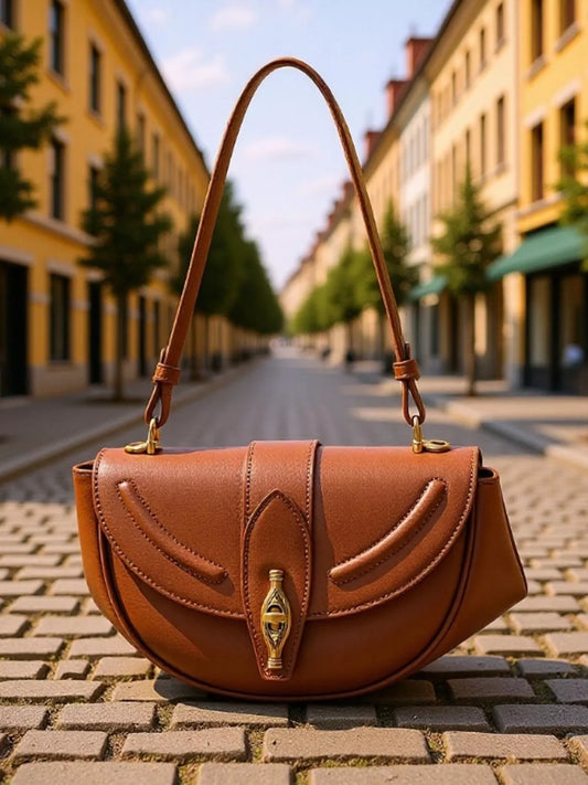 Vintage Saddle Shoulder Bag nicholesgifts