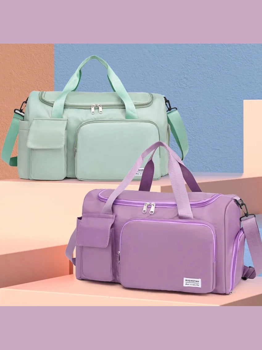 Oxford Cloth Detachable Strap Travel Bag nicholesgifts