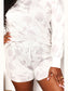 Double Take Floral Long Sleeve Top and Shorts Loungewear Set nicholesgifts