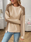 Color Block Long Sleeve Sweatshirt nicholesgifts