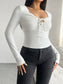 Devine Tied Long Sleeve T-Shirt nicholesgifts