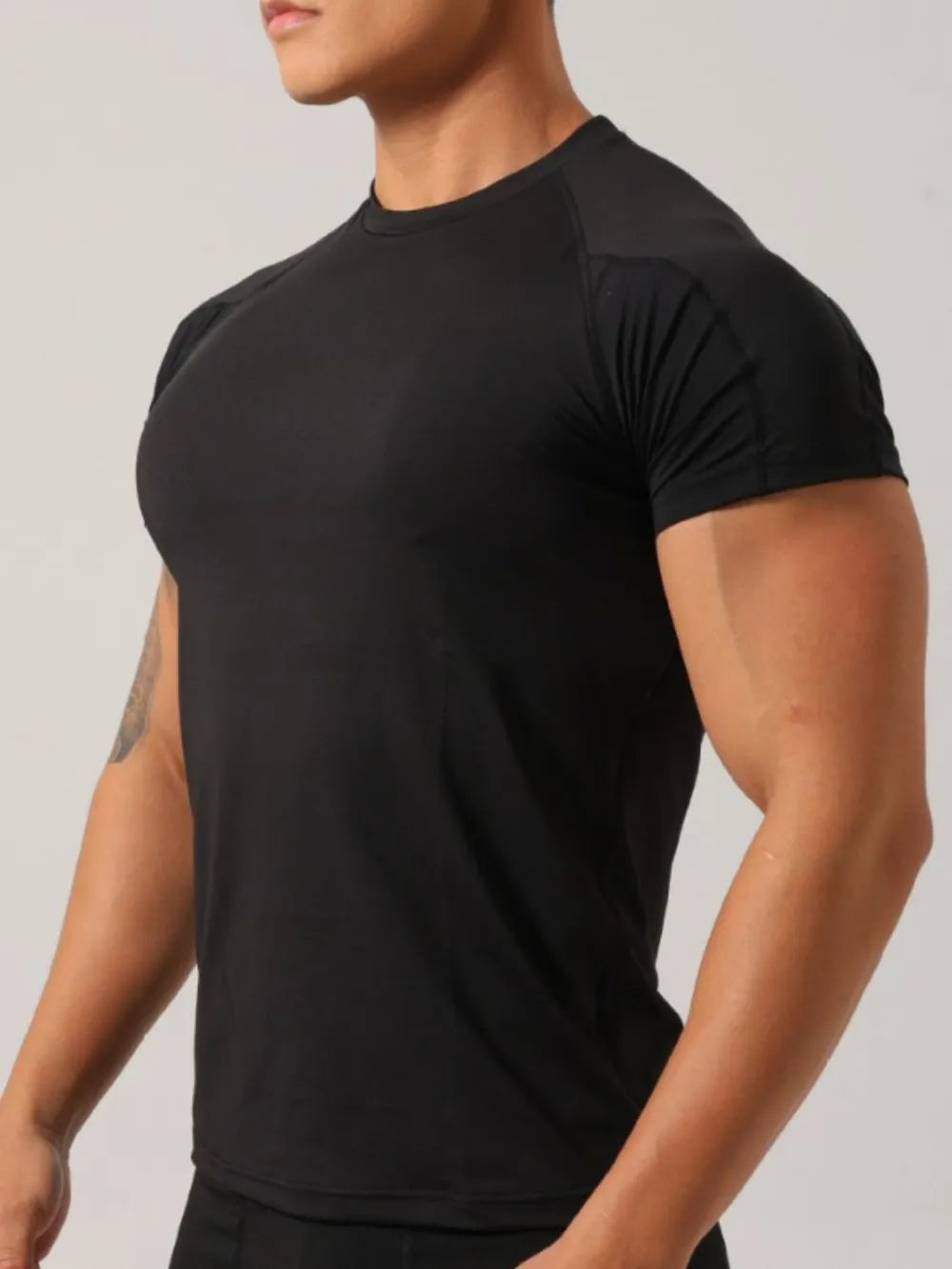 Men's Plus Size Round Neck Short Sleeve T-Shirt NicholesGifts