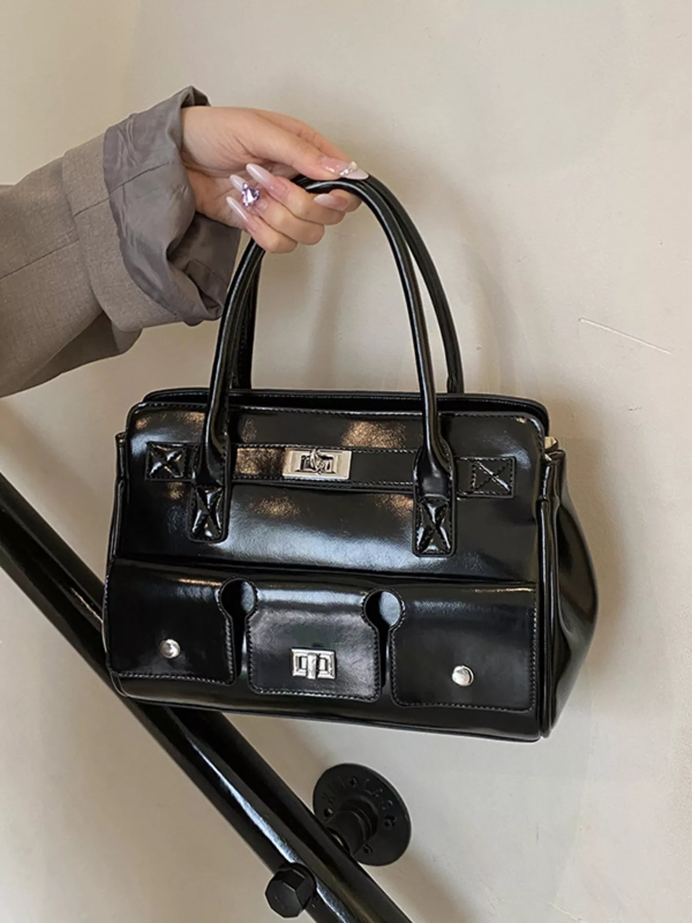 Top Handle Shoulder Bag nicholesgifts
