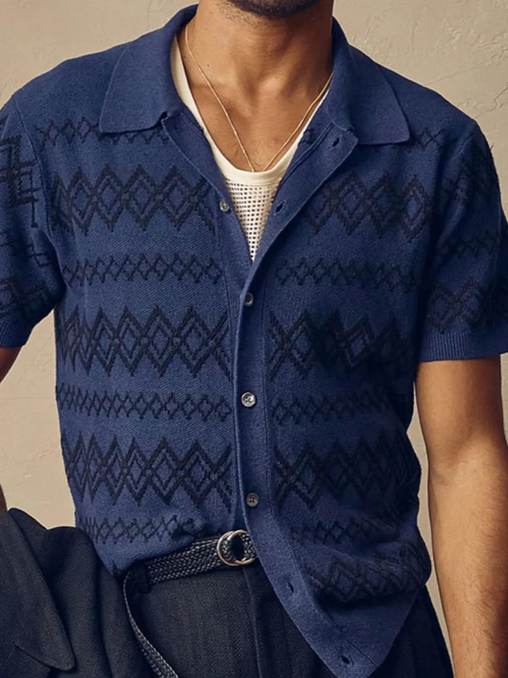 Men's Plus Size Button Down Short Sleeve Shirt NicholesGifts