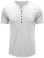 Men's Classic Henley Short Sleeve Polo Shirt nicholesgifts