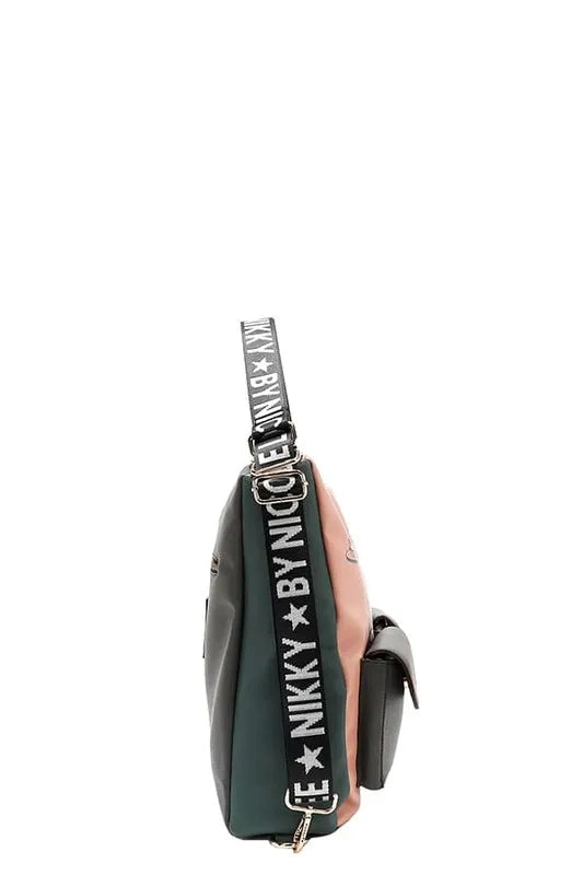 Nicole Lee USA Multifunction Adjustable Strap Eco-Leather Backpack Trendsi