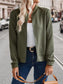 Zip Up Long Sleeve Jacket nicholesgifts