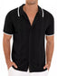 Men's Full Size Button Down Short Sleeve Shirt Plus Size nicholesgifts