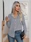 Printed Buttoned Long Sleeve Shirt nicholesgifts