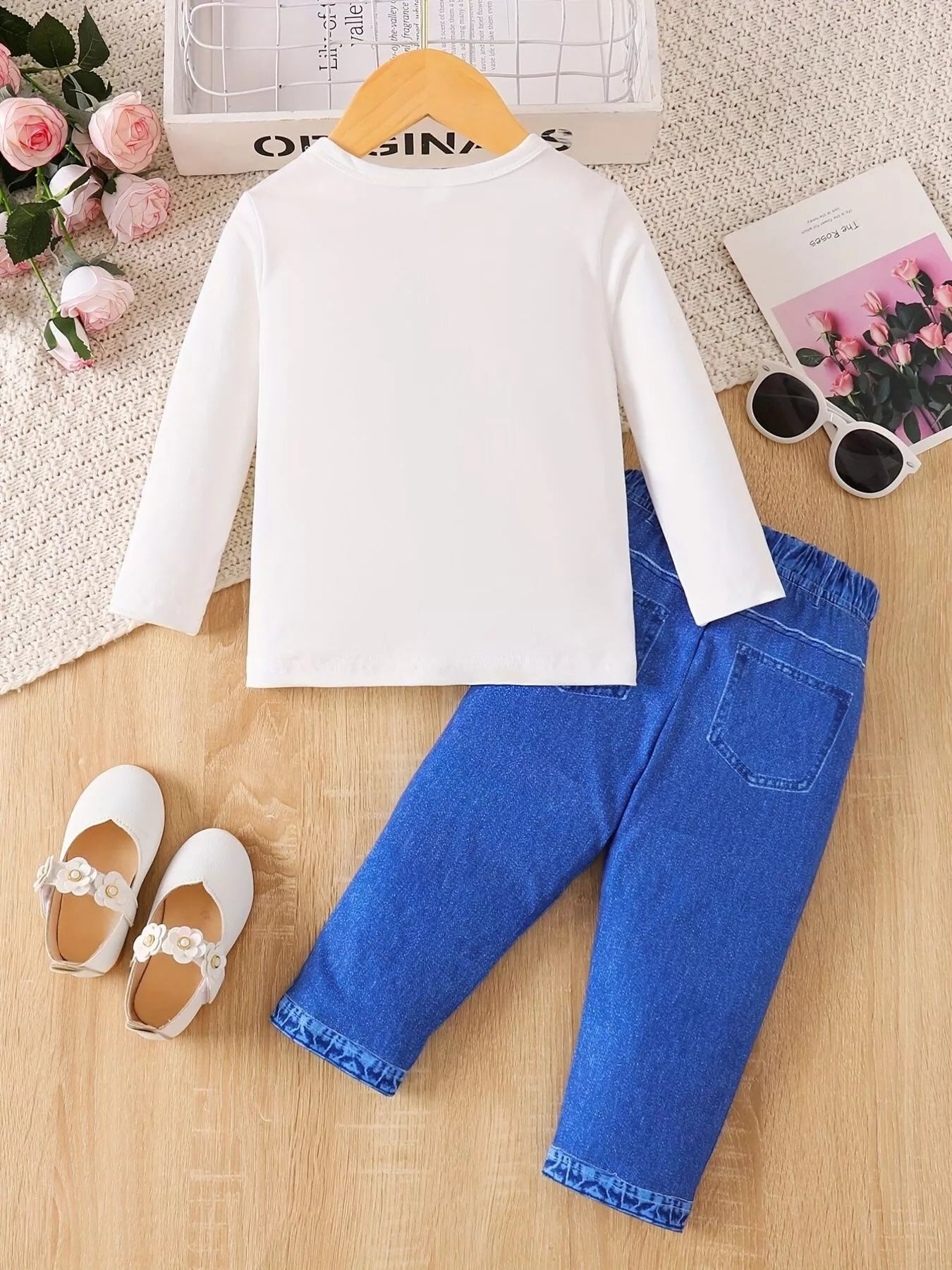 Children's Graphic Long Sleeve Top and Pants Set NicholesGifts