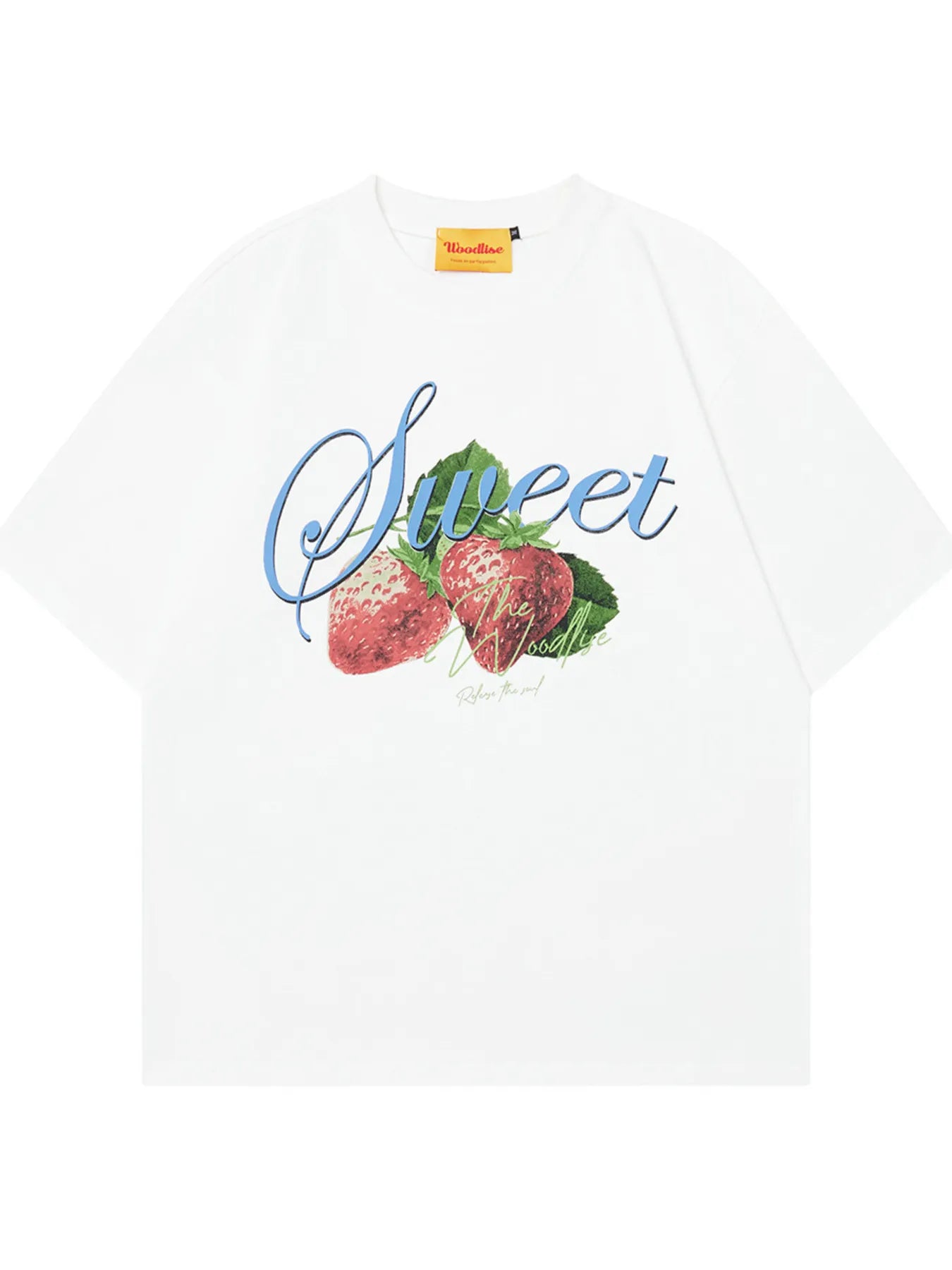 Men's Sweet Strawberry Graphic Oversized T-Shirt NicholesGifts
