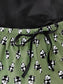 Graphic Tee and Panda Print Shorts Lounge Set nicholesgifts