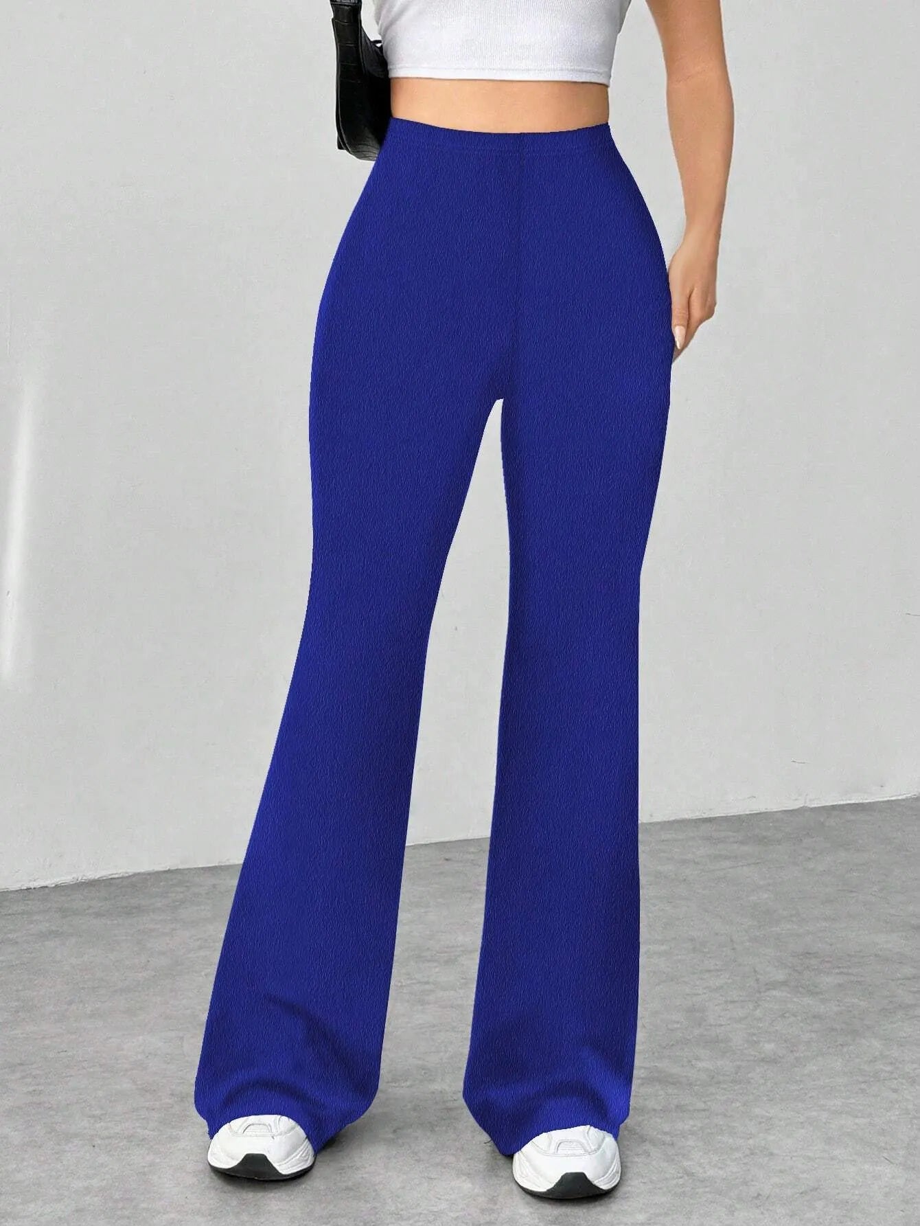 Women High Waisted Flare Pants nicholesgifts