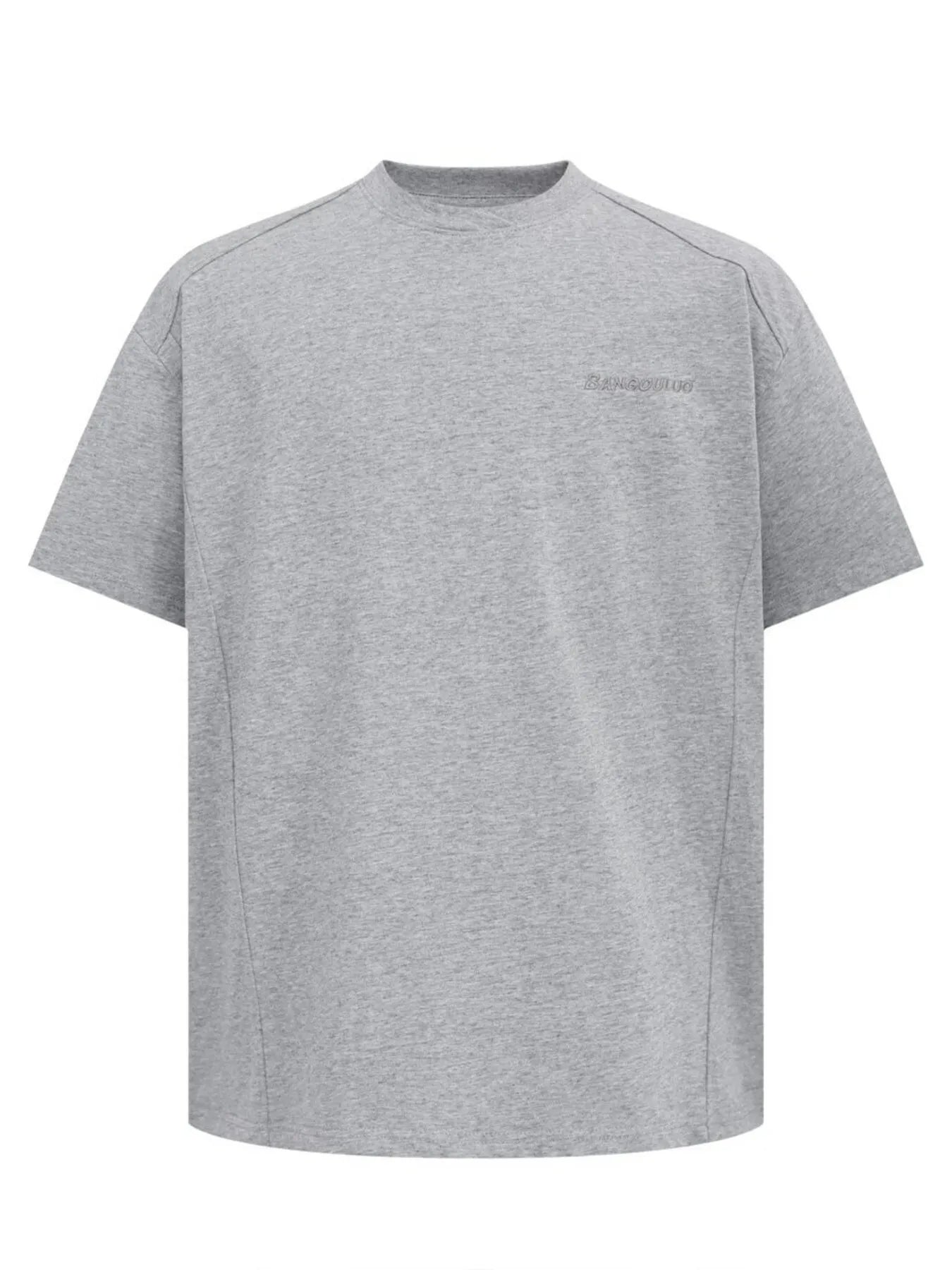 Men's Round Neck Short Sleeve T-Shirt Trendsi