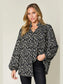 Double Take Full Size Leopard Long Sleeve Blouse nicholesgifts
