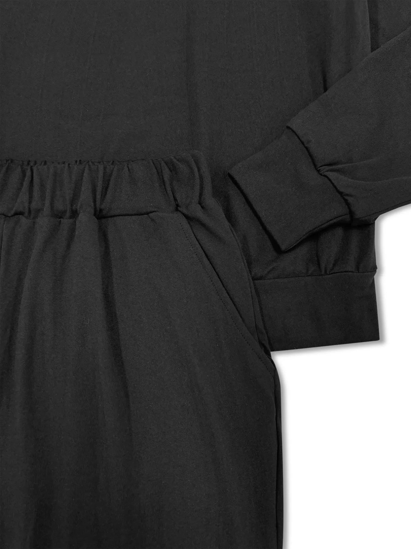 One-Shoulder Pearl Embellished Top and Pants Set nicholesgifts