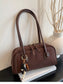 Zipper Closure Shoulder Bag nicholesgifts