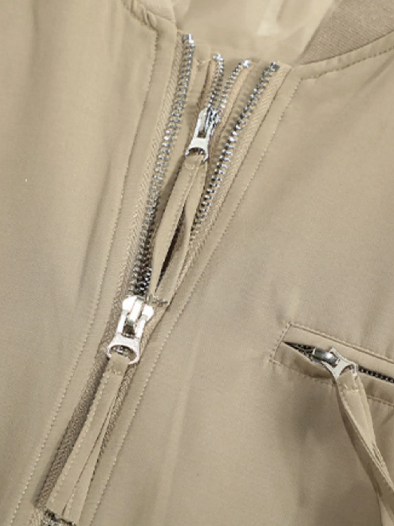 Men's Zip Up Long Sleeve Jacket Trendsi
