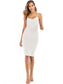 Lace Detail V-Neck Spaghetti Strap Lounge Dress nicholesgifts
