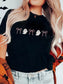Women Halloween Ghost Bow Graphic Short Sleeve T-Shirt nicholesgifts