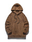 Men's Drawstring Long Sleeve Fleece Hoodie nicholesgifts