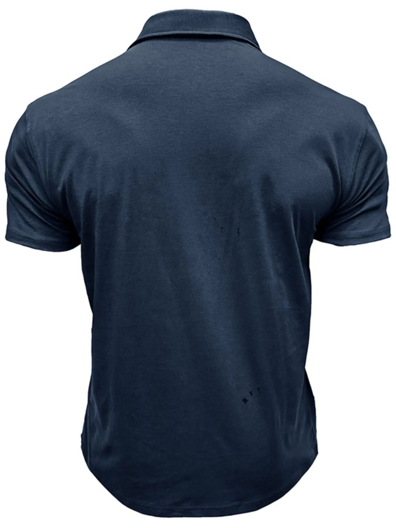 Men's Classic Pocket Polo Shirt with Stand Collar NicholesGifts