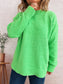 Round Neck Raglan Sleeve Sweater nicholesgifts