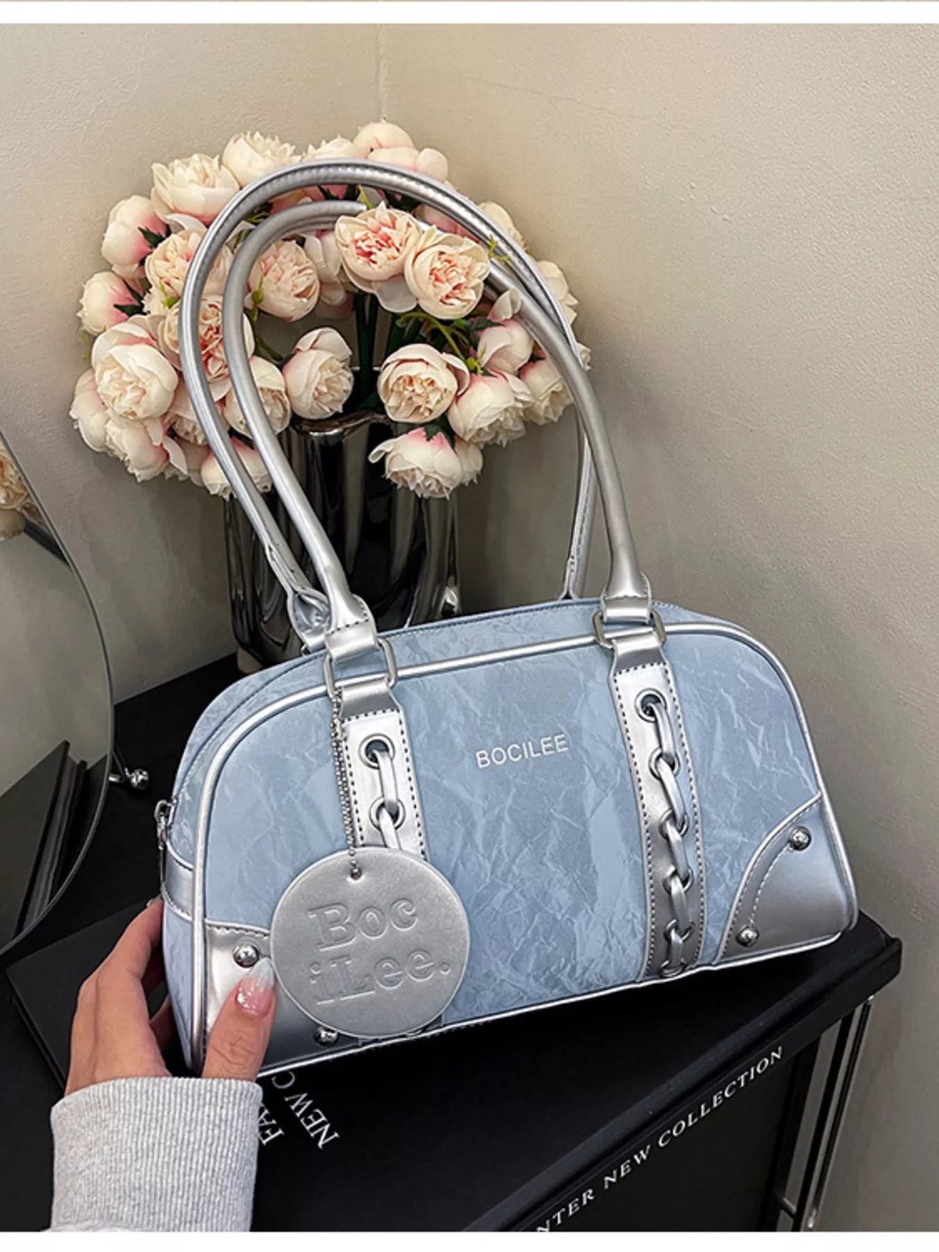 Top Handle Shoulder Bag nicholesgifts