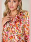 Women Double Take Full Size Printed Button Up Long Sleeve Shirt nicholesgifts