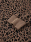 Ribbed Trim Leopard Print Long Sleeve Top nicholesgifts