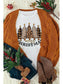 Women Merry Christmas Graphic Short Sleeve Christmas T-Shirt nicholesgifts