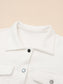 Snap Down Collared Jacket nicholesgifts