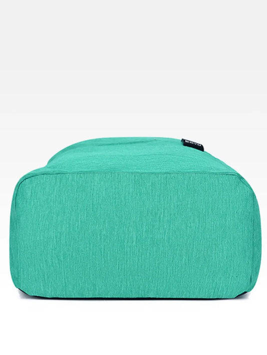 Solid Color Nylon Backpack Bag nicholesgifts
