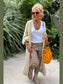 Letter Dropped Shoulder Long Sleeve Cardigan nicholesgifts
