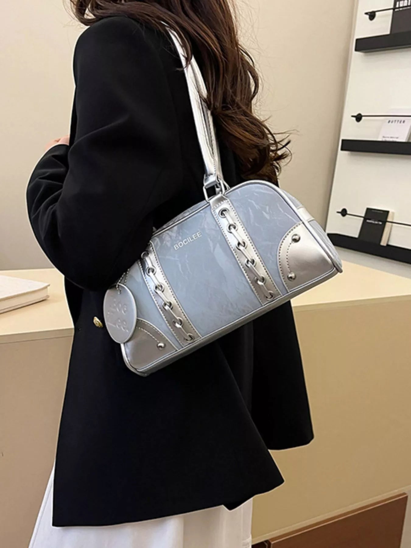 Top Handle Shoulder Bag nicholesgifts