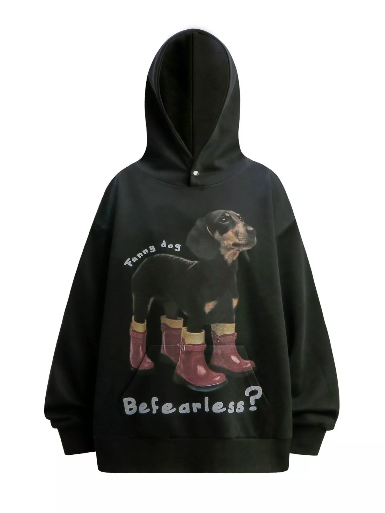 Men's Dog Graphic Long Sleeve Hoodie NicholesGifts