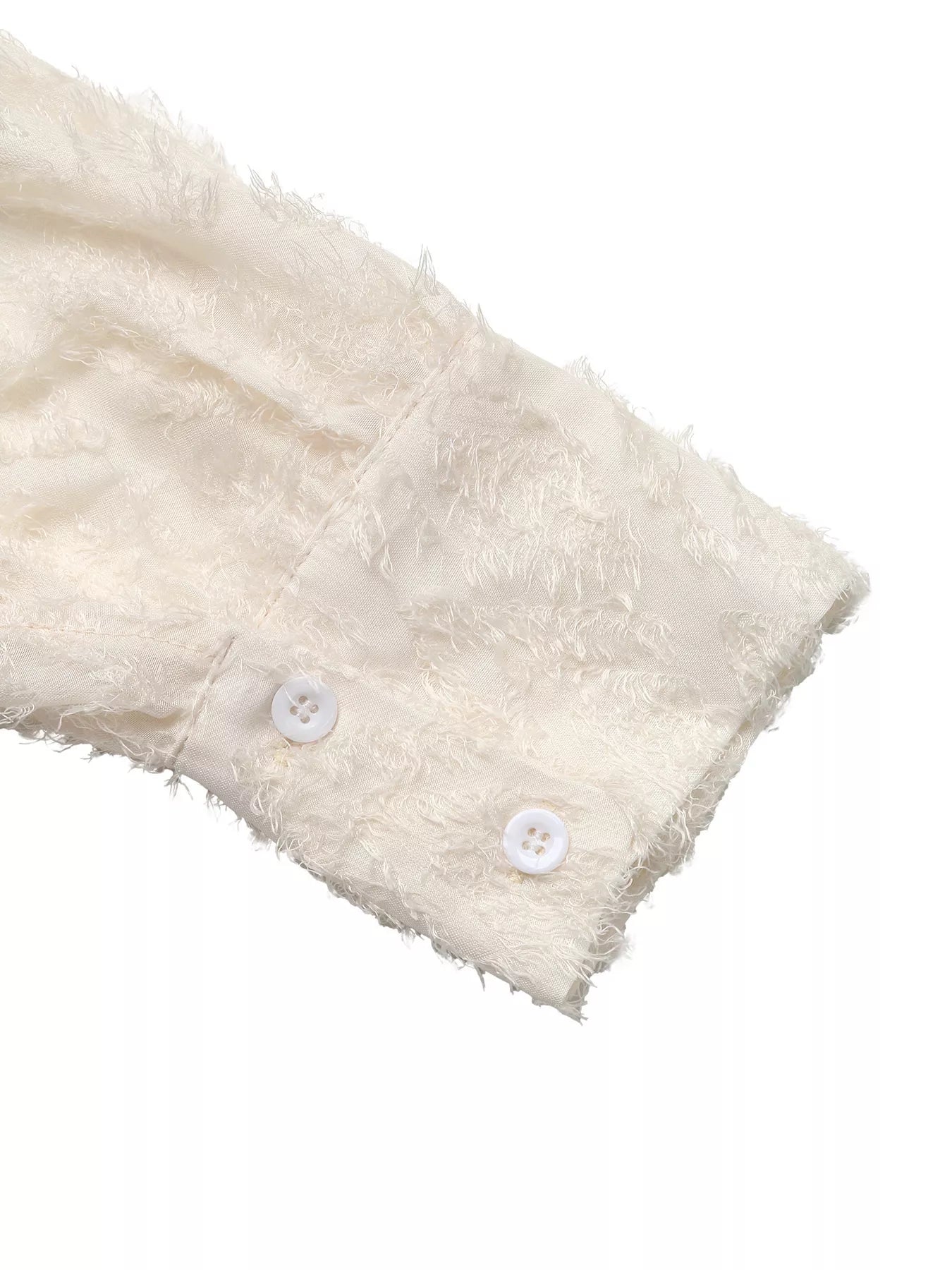 Textured Long Sleeve Button-Up Shirt NicholesGifts