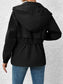 Ivy Lane Drawstring Zip Up Hooded Jacket nicholesgifts