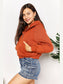 Double Take Half-Zip Long Sleeve Hoodie nicholesgifts